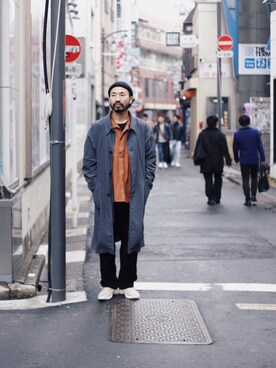 「THE COMMON TEMPO」｜THE COMMON TEMPO 原宿Yさん（メンズ・165cm）の冬コーディネート