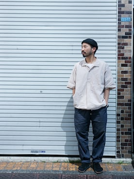 「THE COMMON TEMPO」｜THE COMMON TEMPO 原宿Yさん（メンズ・165cm）の春コーディネート