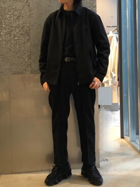 「koe（コエ）のアイテム（ブルゾン）」を使った、スギさん（メンズ・174cm）の秋コーディネート