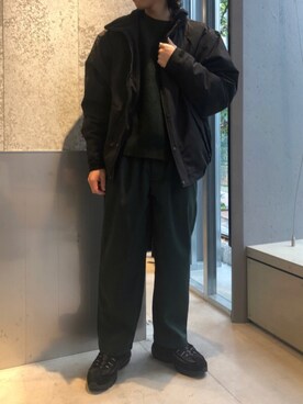 「koe（コエ）のアイテム（ジャケット/アウター）」を使った、スギさん（メンズ・174cm）の秋コーディネート