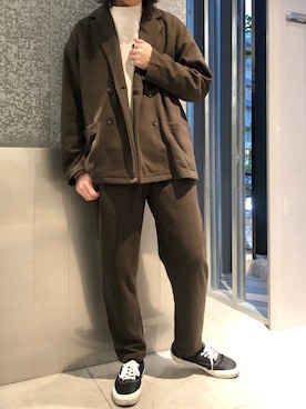 「koe（コエ）のアイテム（ジャケット/アウター）」を使った、スギさん（メンズ・174cm）の冬コーディネート