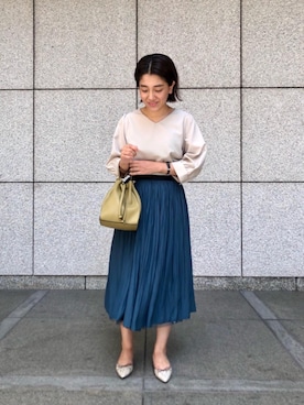 Minoriさん（レディース・158cm）の夏コーディネート