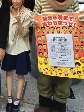 「ショート丈ジャケット」｜りーさん（レディース・156cm）の秋コーディネート