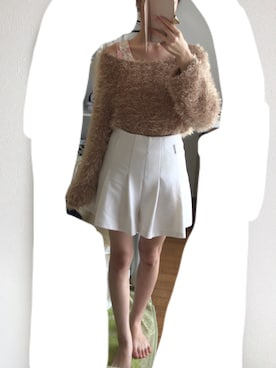 「マスタードイエロー」｜りーさん（レディース・156cm）の秋コーディネート