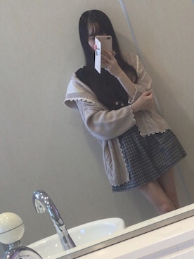 「Doublefocus（ダブルフォーカス）のアイテム（ジャケット/アウター）」を使った、りーさん（レディース・156cm）の秋コーディネート