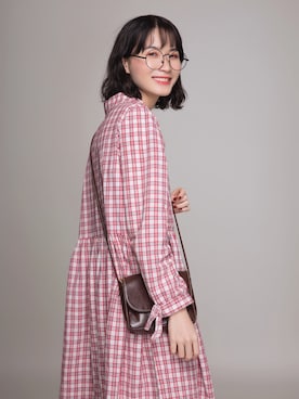 「Dr. Martens（ドクターマーチン）のアイテム（ワンピース/ドレス）」を使った、爱薇儿ROCKさん（レディース・162cm）の秋コーディネート
