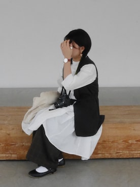 「rps（アールピーエス）のアイテム（シューズ）」を使った、kuro422curryさん（レディース・161cm）の秋コーディネート