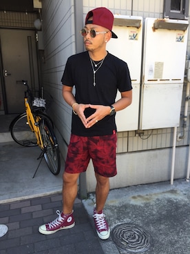 「アイテム（その他）」を使った、⛪️akilla⛪️さん（メンズ・170cm・20代）の夏コーディネート