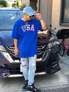 「9five（ナインファイブ）のアイテム」を使った、⛪️akilla⛪️さん（メンズ・170cm）の夏コーディネート