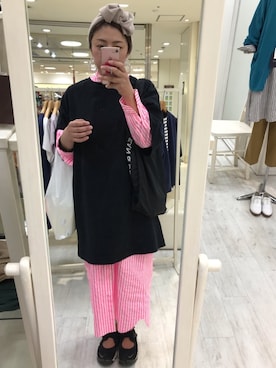 「平成最後のWEARISTAセンバツ」｜「アイテム（シャツワンピース）」を使った、yoshikoiさん（レディース・165cm）の春コーディネート