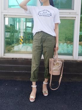 Miさん（レディース・161cm）の夏コーディネート