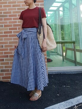 Miさん(レディース・161cm)の夏コーディネート
