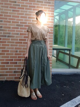 Miさん（レディース・161cm）の夏コーディネート