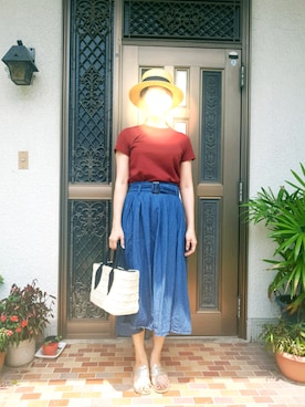 Miさん（レディース・161cm）の夏コーディネート