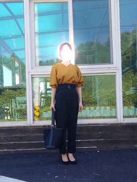 Miさん（レディース・161cm）の秋コーディネート