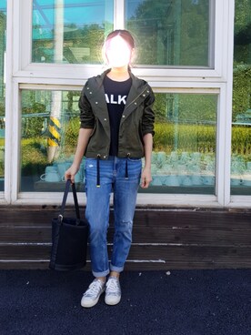 Miさん（レディース・161cm）の秋コーディネート