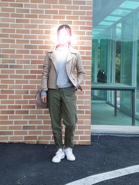 Miさん（レディース・161cm）の秋コーディネート