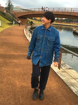 ZUMさん（メンズ・177cm）の秋コーディネート