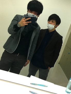 「BEAMS（ビームス）のアイテム（アナログ腕時計）」を使った、ZUMさん（メンズ・177cm）の秋コーディネート