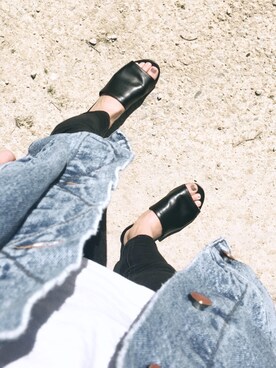 「ATMOSPHERE（アトモスフィア）のアイテム」を使った、jmicsさん（レディース・163cm）の冬コーディネート