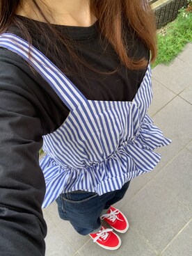 hukhukhukさん（レディース・149cm）の春コーディネート