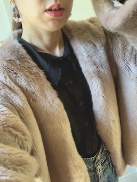 hukhukhukさん（レディース・149cm）の冬コーディネート