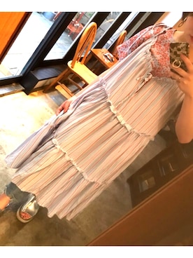 「H&M（エイチ・アンド・エム）のアイテム（ワンピース/ドレス）」を使った、あかねさん（レディース・153cm）の春コーディネート