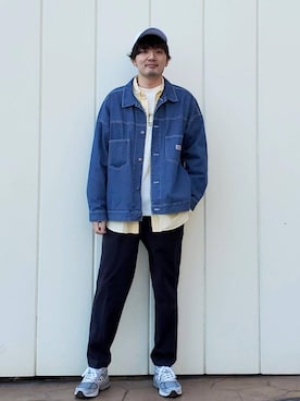 「SMITH'S（スミス）のアイテム（ジャケット/アウター）」を使った、coen  ウチダさん（メンズ・181cm）の冬コーディネート