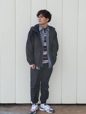 「SMITH'S（スミス）のアイテム（トップス）」を使った、coen  ウチダさん（メンズ・181cm）の春コーディネート