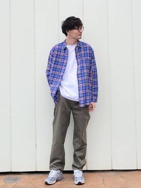 「SMITH'S（スミス）のアイテム」を使った、coen  ウチダさん（メンズ・181cm）の春コーディネート