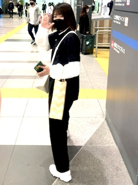 「PS Paul Smith（ピーエスポールスミス）のアイテム」を使った、hokuさん（レディース・161cm）の春コーディネート