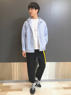 「RAGEBLUE（レイジブルー）のアイテム（その他アウター）」を使った、阿部さん（メンズ・178cm）の春コーディネート