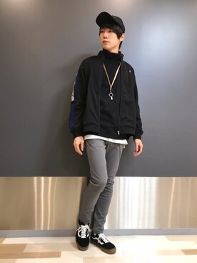 「RAGEBLUE（レイジブルー）のアイテム（その他アウター）」を使った、阿部さん（メンズ・178cm）の冬コーディネート