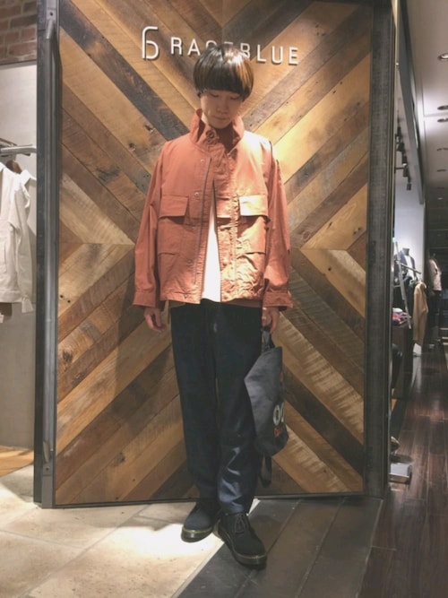 Rageblue仙台パルコ店阿部さんのデニムパンツを使ったコーディネート Zozotown