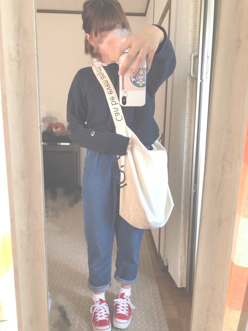 M A K O Championのスウェットを使ったコーディネート Wear