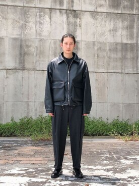 「STYLE」｜「アイテム（ジャケット/アウター）」を使った、IRONYPORNOさん（メンズ・173cm）の夏コーディネート