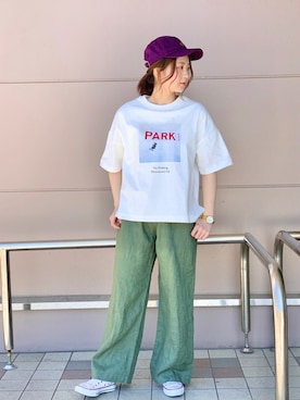 あっきーさん（レディース・160cm）の夏コーディネート