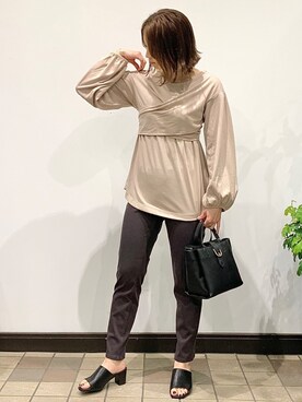 「HONEYSUCKLE ROSE」｜あっきーさん（レディース・160cm）の秋コーディネート