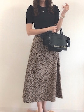 「Maison de FLEUR（メゾンドフルール）のアイテム」を使った、S❦さん（レディース・162cm）の夏コーディネート