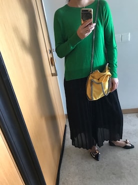 「Ted Baker（テッドベーカー）のアイテム（パンプス）」を使った、mihotyさん（レディース・167cm）の冬コーディネート