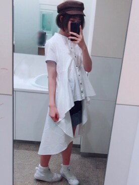 nanakoさん（レディース・157cm）の夏コーディネート