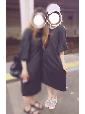 nanakoさん（レディース・157cm）の夏コーディネート