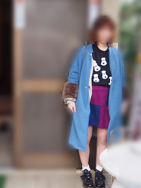 「新年一発目」｜「アイテム（その他シューズ）」を使った、nanakoさん（レディース・156cm）の冬コーディネート