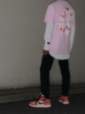 「Daniel Wellington（ダニエルウェリントン）の【Daniel Wellington】レザーバンド３６ＭＭ（アナログ腕時計）」を使った、はやてさん（メンズ・168cm）の春コーディネート