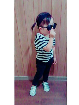 N★Mさん（キッズ・100cm）の夏コーディネート