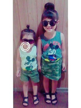 N★Mさん（キッズ・120cm）の夏コーディネート