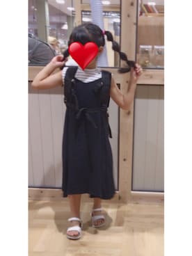 「Right-on（ライトオン）のアイテム（バッグ）」を使った、N★Mさん（キッズ・120cm）の夏コーディネート