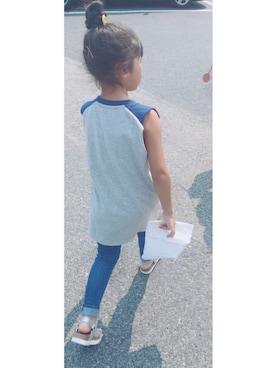 「STARTER BLACK LABEL(スターターブラックレーベル)のアイテム(トップス)」を使った、N★Mさん(キッズ・120cm)の夏コーディネート