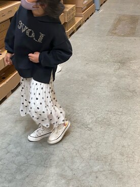 N★Mさん（キッズ・125cm）の冬コーディネート