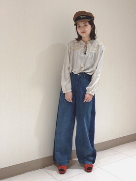 まるこさん（レディース・150cm）の冬コーディネート